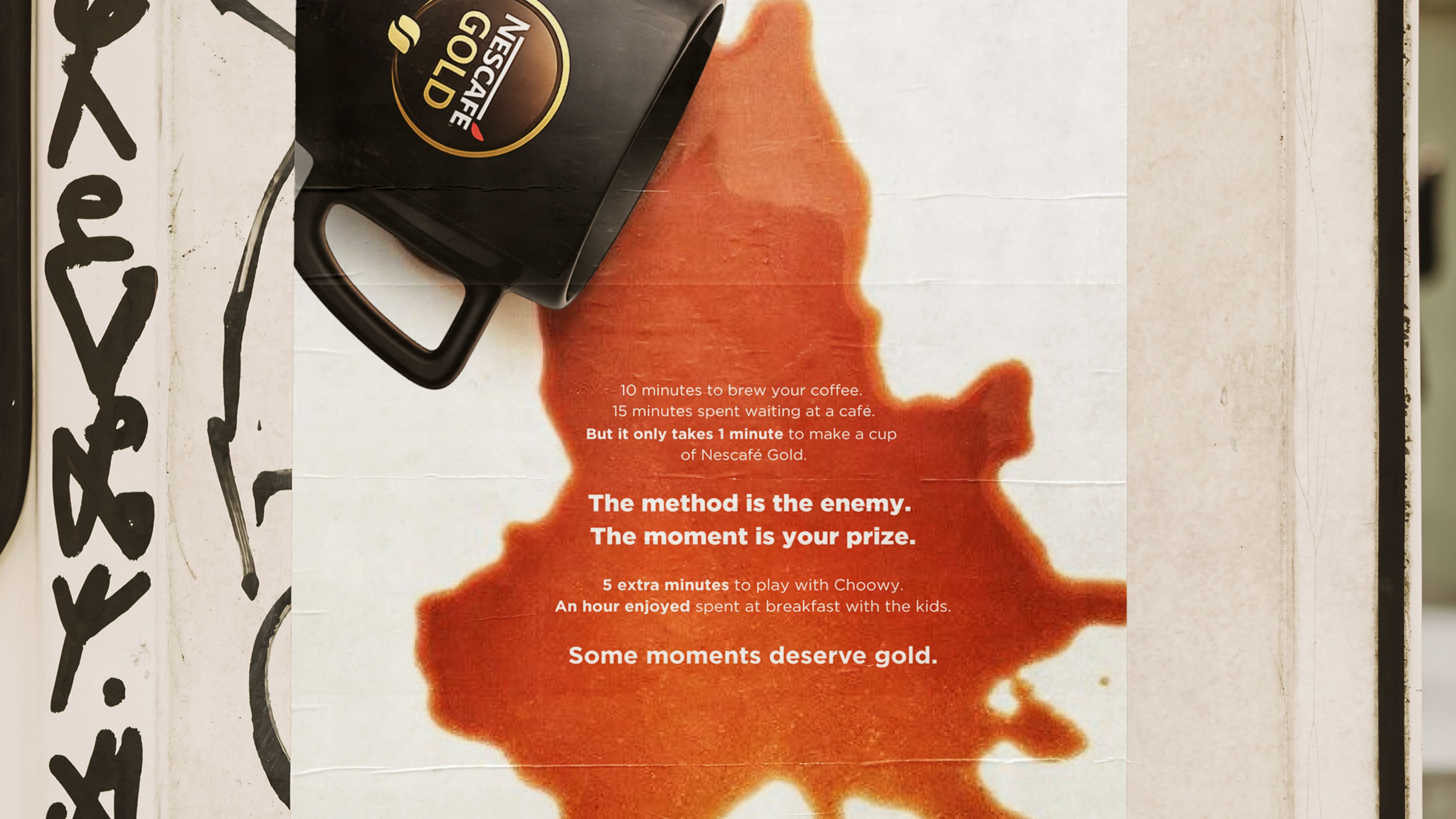 Nescafe Gold OOH campaign concept